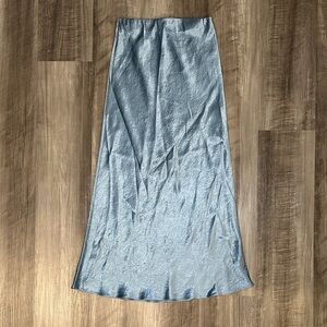 Babaton Slip Satin Maxi Skirt - 2